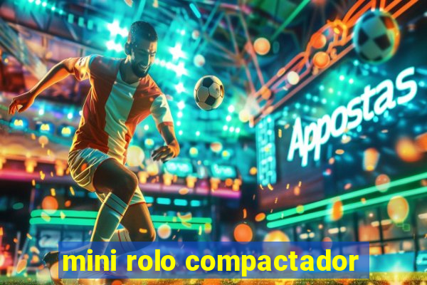 mini rolo compactador